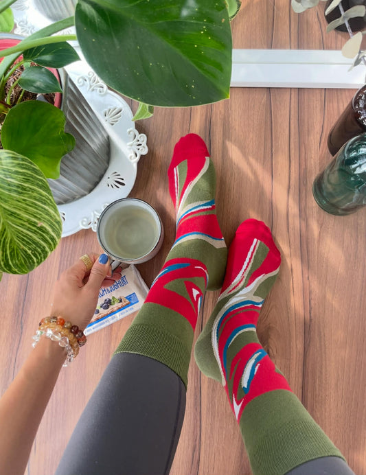 成人精梳棉襪_絢