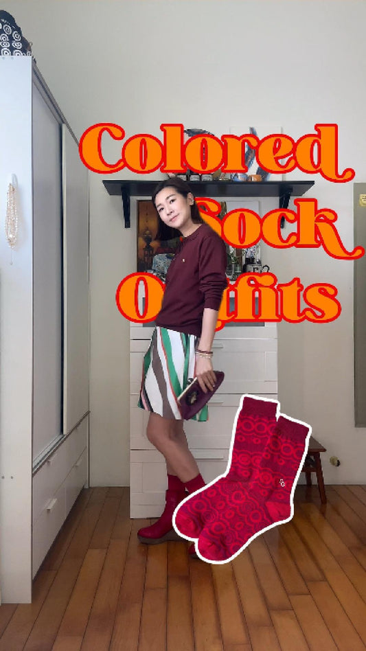 鞋襪同色的視覺延展術｜GS 襪穿搭實驗室 Vol.06