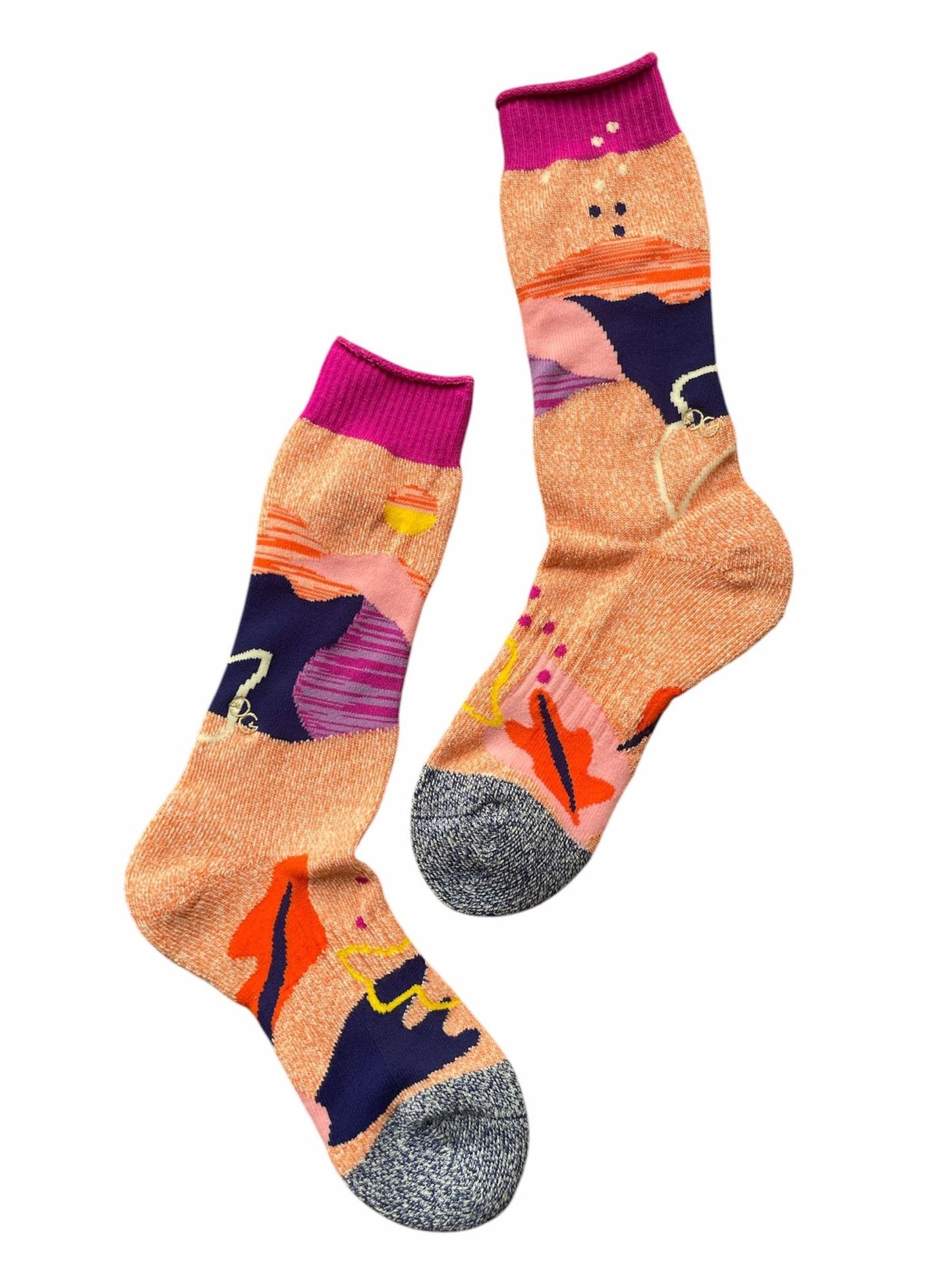 Adult Merino Wool Socks_Natural Realm M Size_Pink