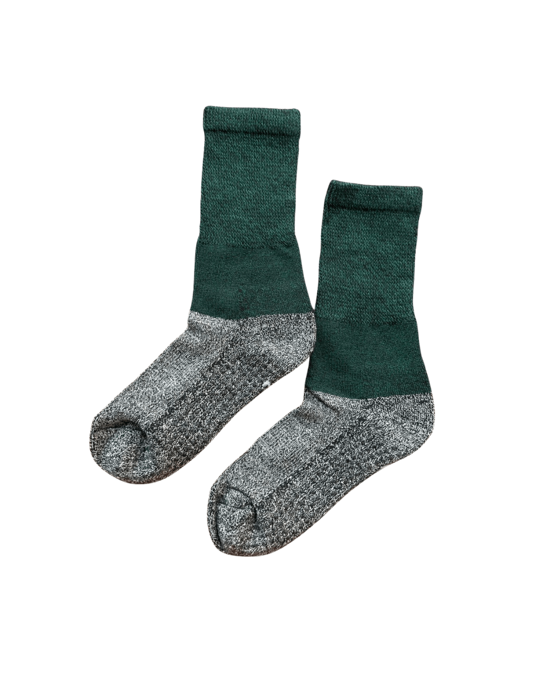 選品襪系列-寬鬆抑菌氣墊止滑襪 _深綠 (尺寸-M、L)